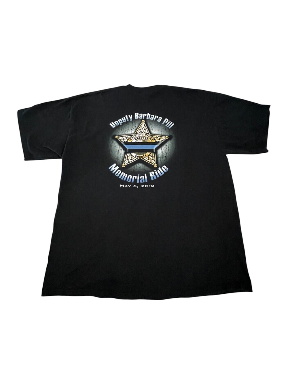 Honda of Melbourne FL 2XL Police Deputy Memorial Ride TShirt